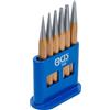 BGS 9409 | Serie di cacciaspine e punzoni | 120 mm | 1 - 5 mm | 6 pz.