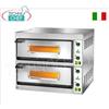 FIMAR - Forno pizza elettrico per 6+6 Pizze da 30 cm, 2 camere indipendenti da cm 66x99,5, Senza PIROMETRI,