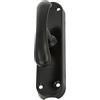 Amig - Falleva da sovrapporre nera per finestre Mod.LOLA | Chiusura di sicurezza in acciaio con maniglia | Include supporto centrale + 4 supporti laterali | Dimensioni: 150 x 38 mm