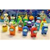 diramix AMONG US SERIE 2 CREWMATE FIGURES SERIE COMPLETA 16 PERSONAGGI