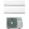 CLIMATIZZATORE DUAL 24+24 HISENSE GAS R32 A++A+ DC INVERTER 5AMW125U4RTA GARANZIA 5 ANNI CON UNITA' ESTERNA PENTA SPLIT LINEA 2026 WI FI INTEGRATO + SMART VOICE CONTROL