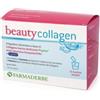 Farmaderbe Beauty Collagen integratore con collagene e acido ialuronico 15 bustine