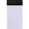 APLI 19073 - Confezione da 50 sacchetti bianchi opachi con chiusura a strappo per corrispondenza e pacchi - 150 x 220 mm