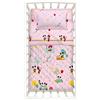 Caleffi 79606 Cotone Disney Minnie&Mickey Copriletto Primaverile, Rosa
