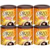 Crastan Orzo Solubile 100% Italiano - Confezione da 6 barattoli da 120 grammi