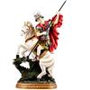 REGALOS LLUNA Figura San Giorgio con il Cavallo e il Dragon (20_cm)