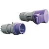 Spina mobile 2p 12/24v 16a ip44