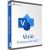 Microsoft VISIO 2021 PROFESSIONAL PLUS 32/64 BIT KEY ESD