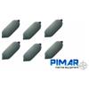 COPRI PARABORDI - COPERTURE PER PARABORDI F3-F2-F1 GRIGIO - NAUTICA 4-6-8 PEZZI