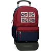 Pepe Jeans Andy Zaino con Carrello Rosso 32x44x15 cms Poliestere 21.12L