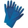 Guanti Ansell Alphatec in lattice satinato blu personalizzate o neutre