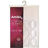 Amiko - Tenda in tela, colore: beige, 240 x 180 cm