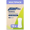 Delipap Vuokkoset Bio Salvaslip Maxi Cotone Bio, Biodegradabile, Cotone Organico - 3x26 pezzi Multipack