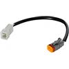 HELLA 8KB 990 299-361 Adattatore condotto, Kit elettrico, 2a... poli, Spina Spina DEUTSCH, Cavo 200mm