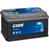 EXIDE Batteria Auto Exide 80ah 700A 12v BOSCH FIAMM VARTA 80 AH