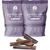 MAIKAI Nervo di Bue per Cani - (2 uni x 4 pezzi) Dental sticks 100% Naturali - Bastoncini per Cani - Premietti da masticare - Ossa Ideale per i denti dei cuccioli - Dieta BARF - Regalo