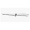 Arcos Coltello Disossatore con Lama in Acciaio Inossidabile Nitrum 130 mm - Professionale per Tagliare Ossa di Carne, Manico Ergonomico in Polipropilene - Serie Riviera Blanc, Colore Bianco
