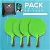 Set family pack outdoor - Copertura premium & 4 racchette e 6 palline