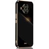 SEAHAI Cover per Xiaomi Mi 10T Lite 5G, Custodia Protettiva Ultra Sottile ed Elegante in Silicone TPU Flessibile, Glitter Placcatura Phnom Penh Design Cover Antiurto Case, Nero