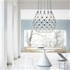 Luceplan Mesh Lampada Sospensione LED d. 80