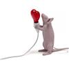Seletti Mouse in piedi Love lampada tavolo