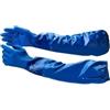 Ansell Guanti Ansell Alphatec lunghi in PVC blu satinati personalizzate o neutre
