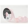 Berisfords Nastro Double Face in Poliestere Satinato, Rosa Pallido, 15 mm