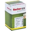 Fischer tasselli per chiodi N Green 8 x 80/40 S, 45 pezzi, 524849