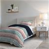 Italian Bed Linen Set Copripiumino Microfibra Fashion, Lavorato in Italia - Parure Copri Piumino - Sacco Piumone 150x200 cm con Patella e Federa Cuscino, Singolo, Sarah