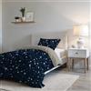 Italian Bed Linen Set Copripiumino Microfibra Fashion, Lavorato in Italia - Parure Copri Piumino - Sacco Piumone 150x200 cm con Patella e Federa Cuscino, Singolo, Belle