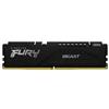 Kingston Ram DIMM DDR5 16GB Kingston 5200MHz CL40 1.25V Fury Beast Nero