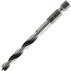 WOLFCRAFT - PUNTA PER LEGNO ELICOIDALE CV CODOLO ESAGONALE DN. 5 MM. 7263000