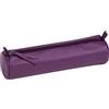 Clairefontaine 410163C -astuccio per la scuola rotondo violate Ø5,5x22 cm in vero cuoio d'agnello I Articoli per la scuola I astuccio per matite colorate I astuccio per matite I portapenne