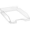 Exacompta Set di 6 vaschette portadocumenti Combo Midi cristallo lucido