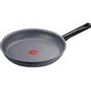 Tefal Natural On Induction G2800602 - Padella antiaderente, 28 cm, colore: Grigio Lavinia