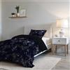 Italian Bed Linen Set Copripiumino Microfibra Fashion, Lavorato in Italia - Parure Copri Piumino - Sacco Piumone 150x200 cm con Patella e federa Cuscino, Singolo, Orione
