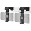 Wicked Chili 2X Supporto per Cellulare Flessibile per Viaggi, Lavoro e Casa, Mini, Universale Pieghevole con Giunto sferico a 360° e Morsetto da Tavolo, Supporto, Aereo, Cucina, Film, Videocall