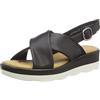 Clarks Clara Cove, Sandali da Donna, Nero, 41 EU