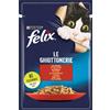 Purina Felix Le Ghiottonerie 85 gr - Manzo Cibo umido per gatti