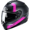 HJC Casco C70 EURA Nero Rosa HJC S