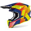 AIROH Casco TWIST 2.0 LIFT Blu Arancio Giallo - AIROH S