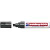 Edding - 800 Marcatore Permanente Punta a Scalpello, Blister 1 pz. Colore Nero, Tratto 4-12 mm