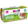 Hipp bio hipp bio omogeneizzato pollo vitello 2x80 g