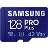 Samsung Scheda MicroSD Samsung PRO Plus da 128 GB