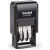 Trodat Printy 4850L1 - Timbro datario con scritta Eingegangen [lingua tedesca], altezza caratteri: 3,8 mm