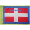 AZ FLAG Bandiera Piemonte 150x90 cm - Bandiera Piemontese - Regione Italia 90 x 150 cm Foro per Asta