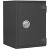 Format Cassaforte di sicurezza Format MT - 63 Lt - 55x40,5x38,5 cm - 34 kg - grigio serratura a chiave doppia mappa - MT 3