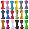 EBOBBY Fili per Braccialetti 1,5 mm 180 metri Filo Nylon per Braccialetti Fai da Te 18 Colorati Corda Nylon Filo per Braccialetti Creativi, Filo per Gioielli Fatti per Brasiliani Braccialetti Dell'amicizia