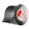 POPPSTAR Nastro in silicone autoagglomerante, 3m x 38mm, nastro isolante e sigillante (acqua, aria), nero, 1 rotolo
