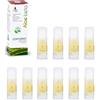 Aloe-beta Crema Contorno Occhi BIO con Aloe Arborescens - ANTIRUGHE BORSE e OCCHIAIE - Vitamine E, Oli Vegetali e Acido Ialuronico - 15ml (Quantità 10 Unità)